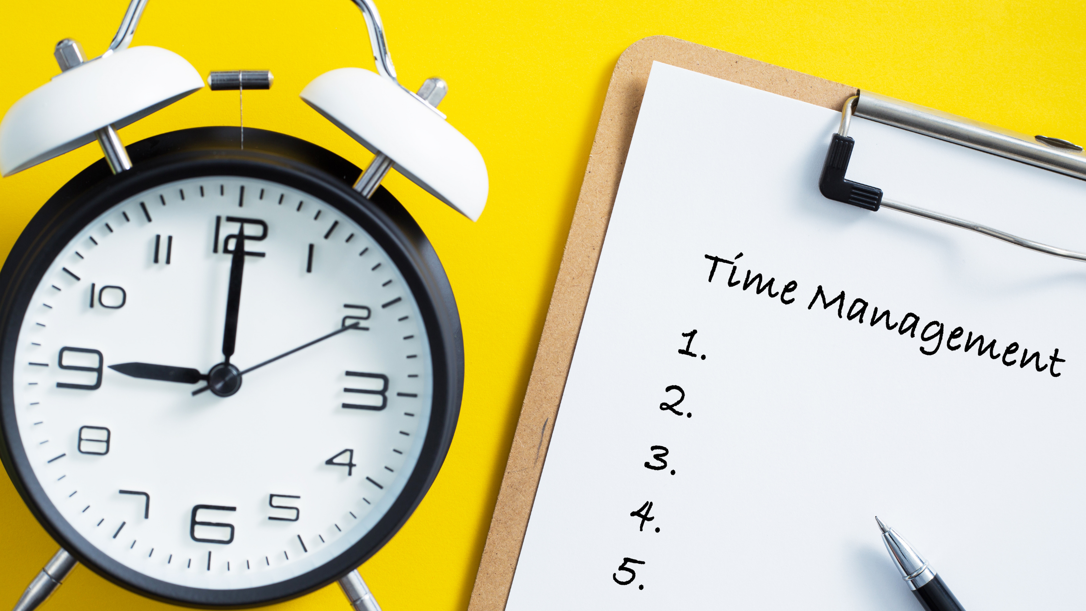 6 ways to use time management during your day