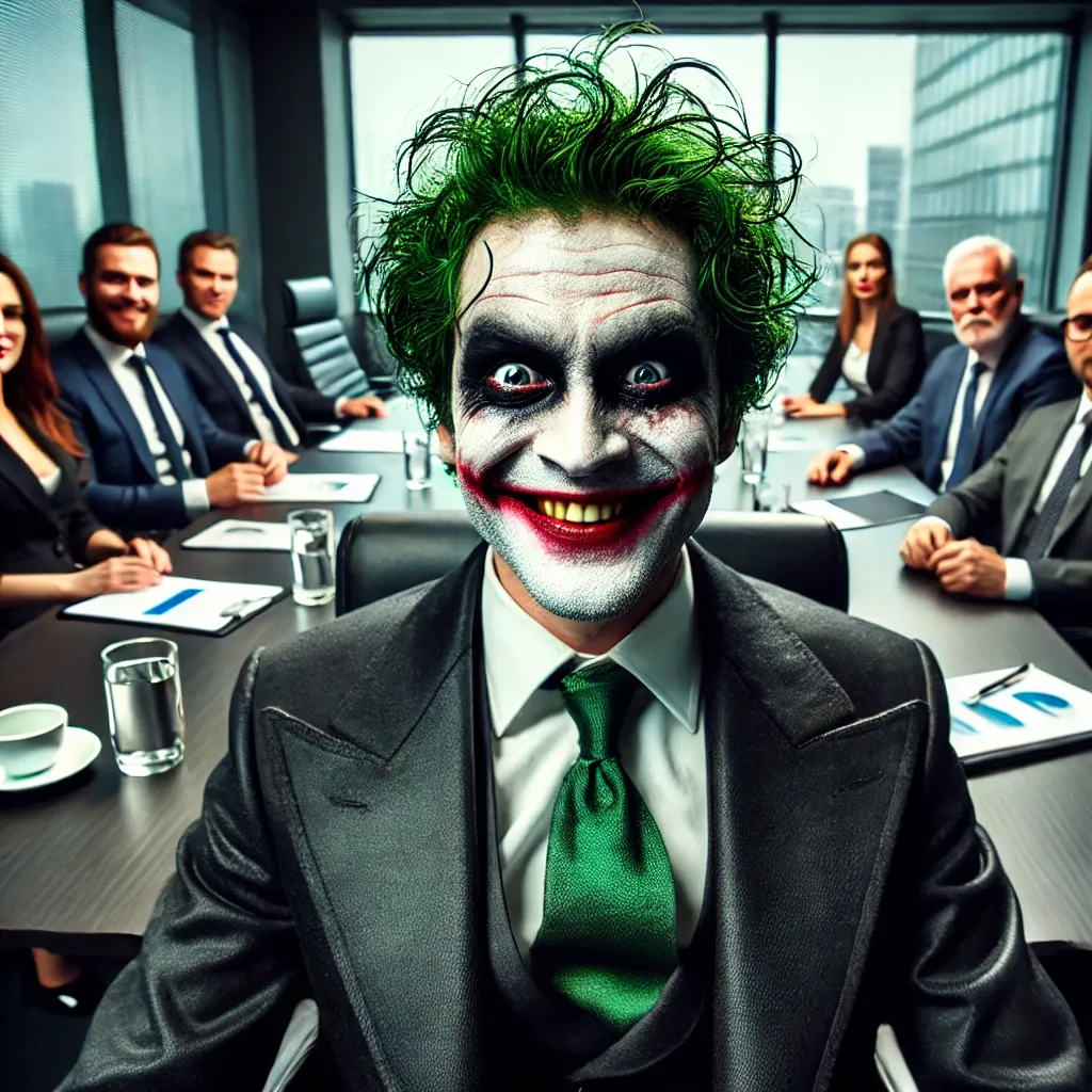 The Joker as a CEO: Would His Chaos Lead to Corporate Success or Disaster?