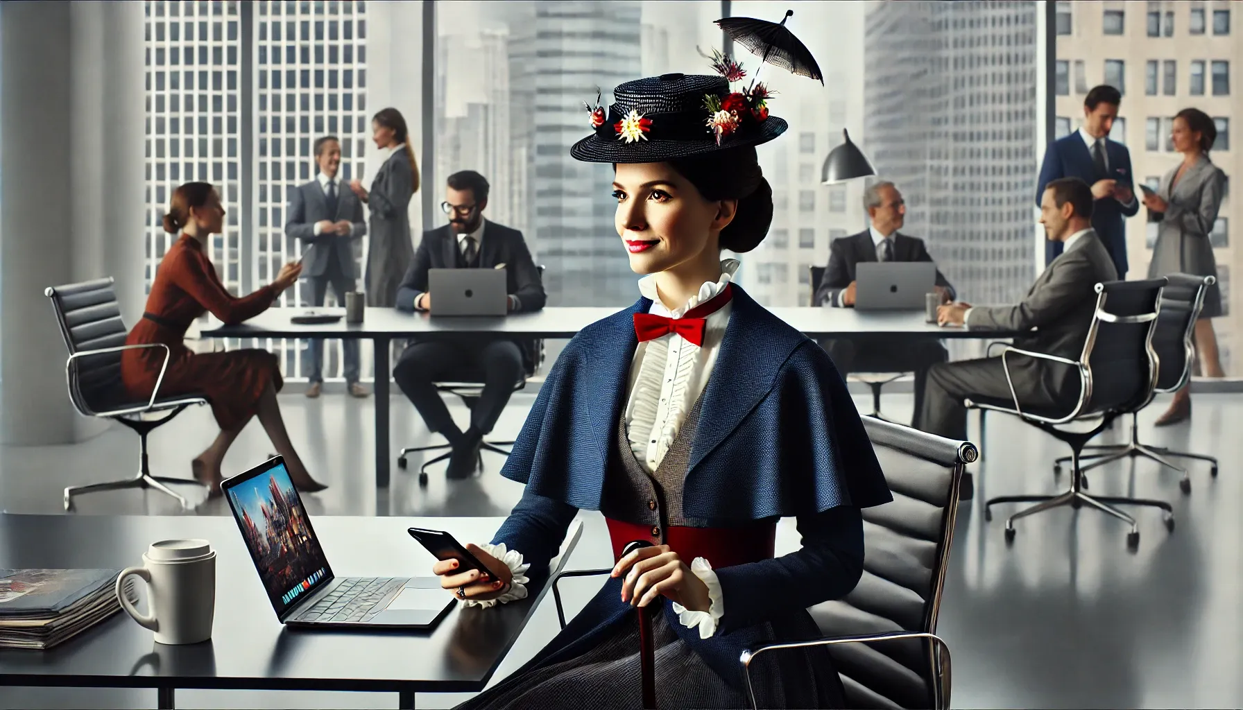 "Could Mary Poppins Thrive As CEO? Unpacking Her Leadership Magic"