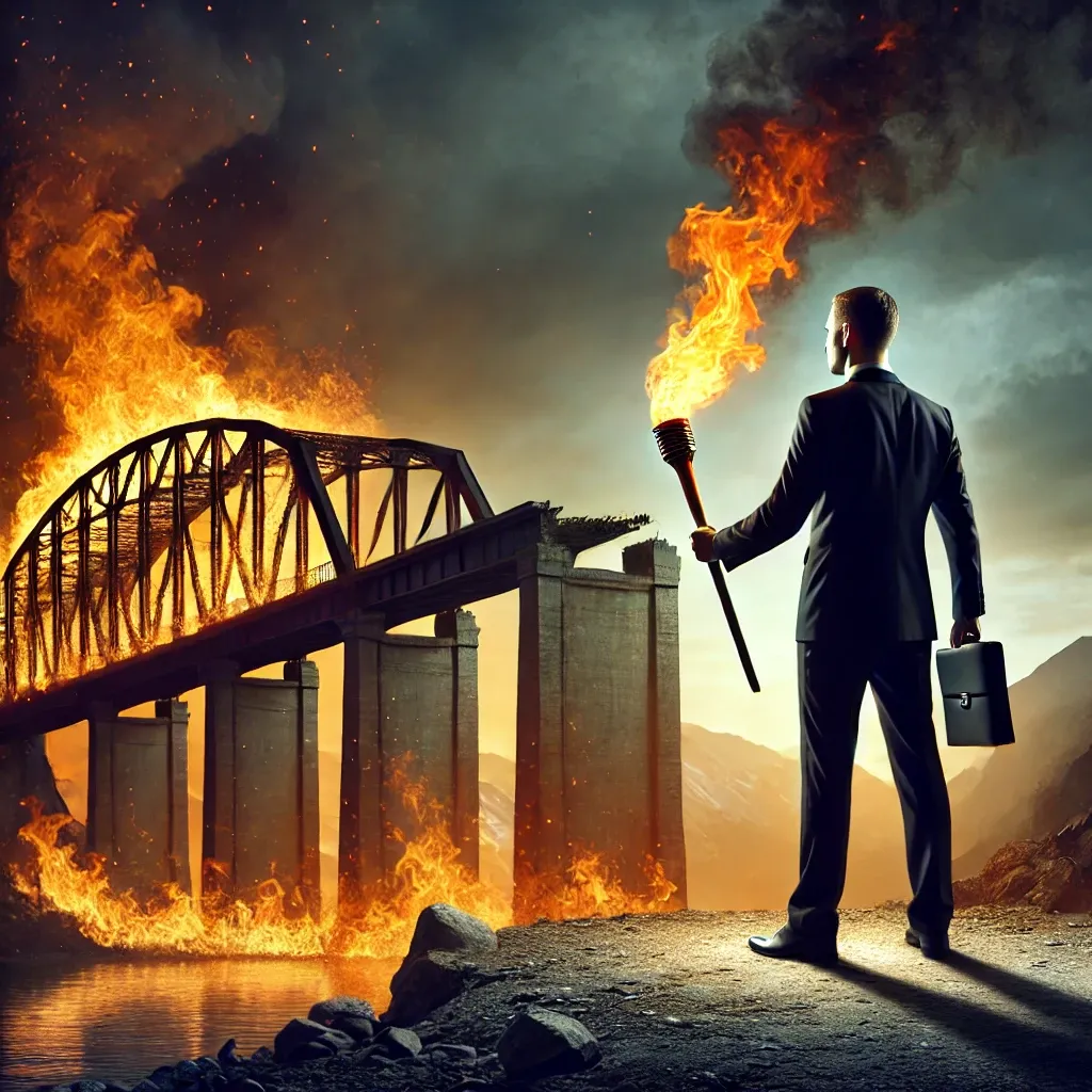 Burning Bridges In The Workplace: Should We or Shouldn't We?