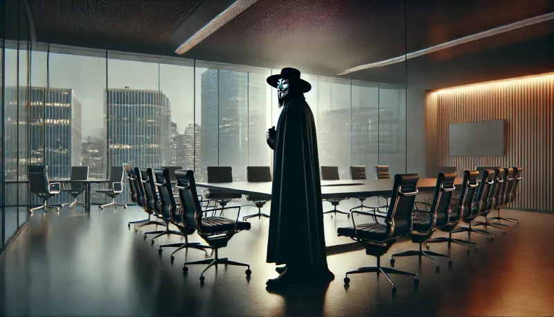 Could V from V for Vendetta Be the Ultimate CEO? Leadership, Revolution, and Strategy Unmasked post image